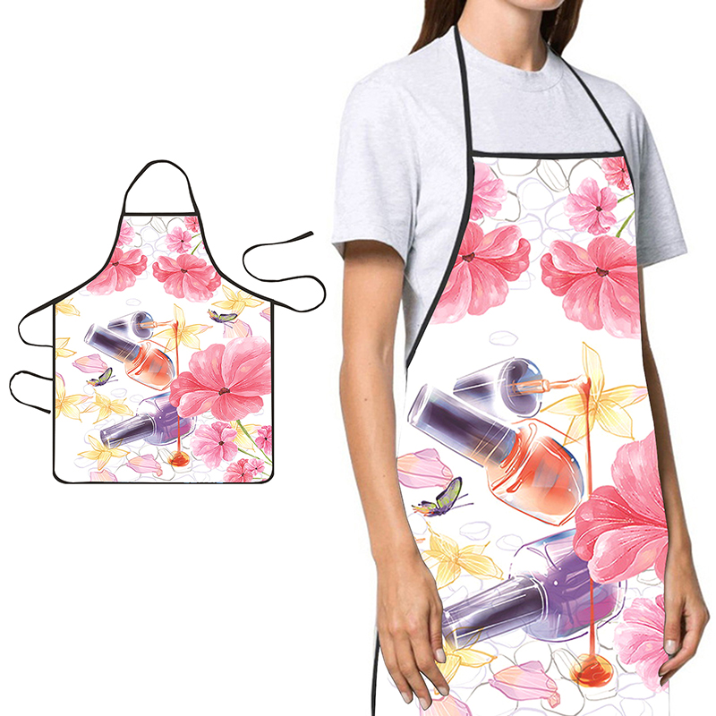 Home Cooking In - 〔YS1〕Delantal de mujer con estampado de