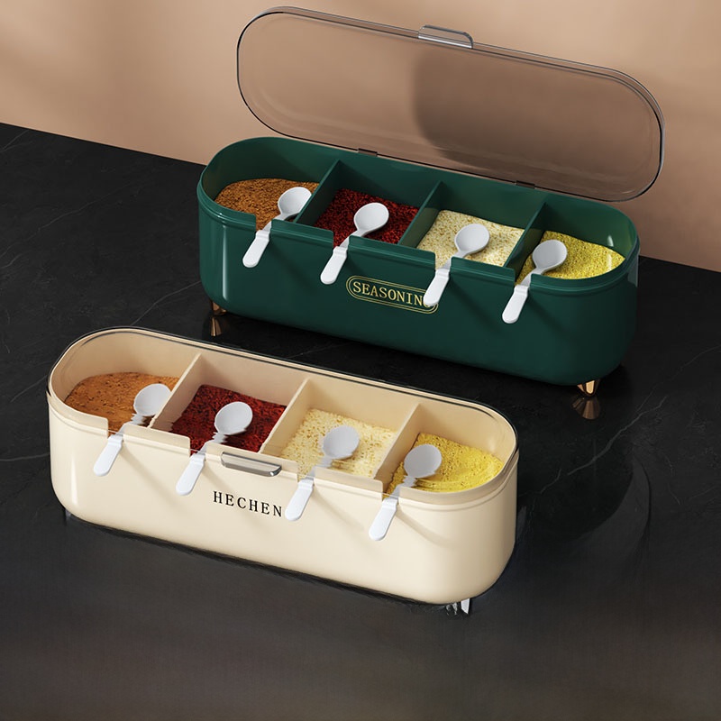 Home Cooking In - Juego de recipientes para condimentos de