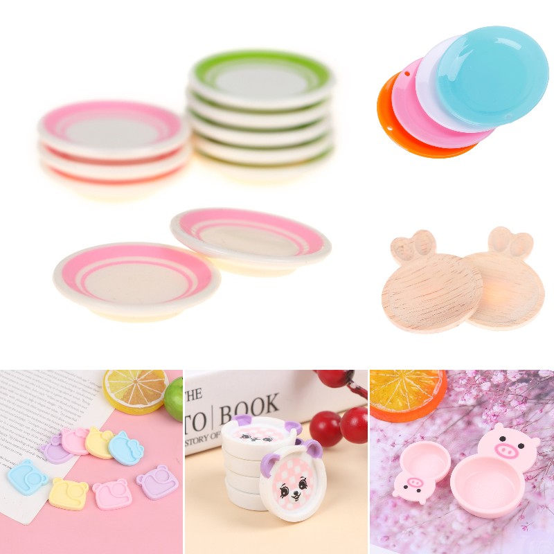Home Cooking Meals - Casa de muñecas en miniatura, platos