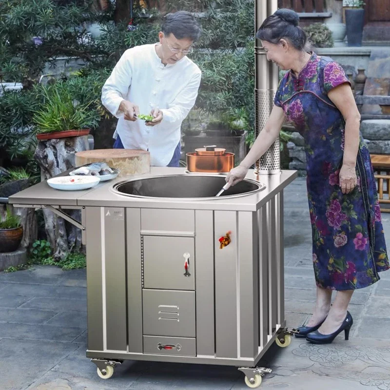 Home Cooking Heater - Estufas de Calefacción Multifuncionales Nórdicas, Estufas