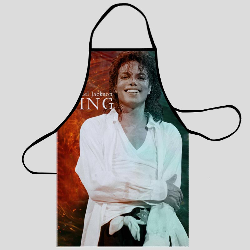 Home Cooking Meals - Nuevo Delantal de Michael Jackson, delantales