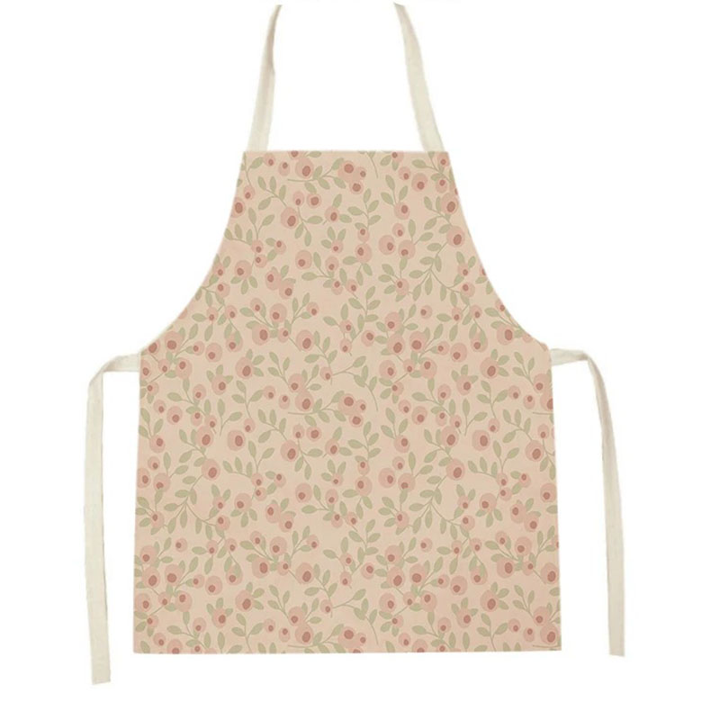 Delantal con Estampado Floral  - Home Cooking Cafe reseña y precio