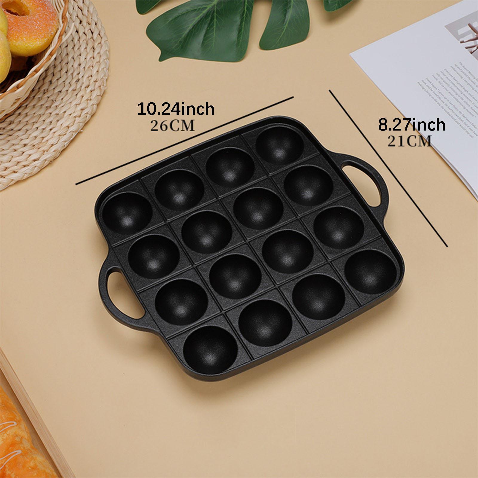 Sartén para Takoyaki de 16 Cav - Takoyaki Pan Cast reseña y precio