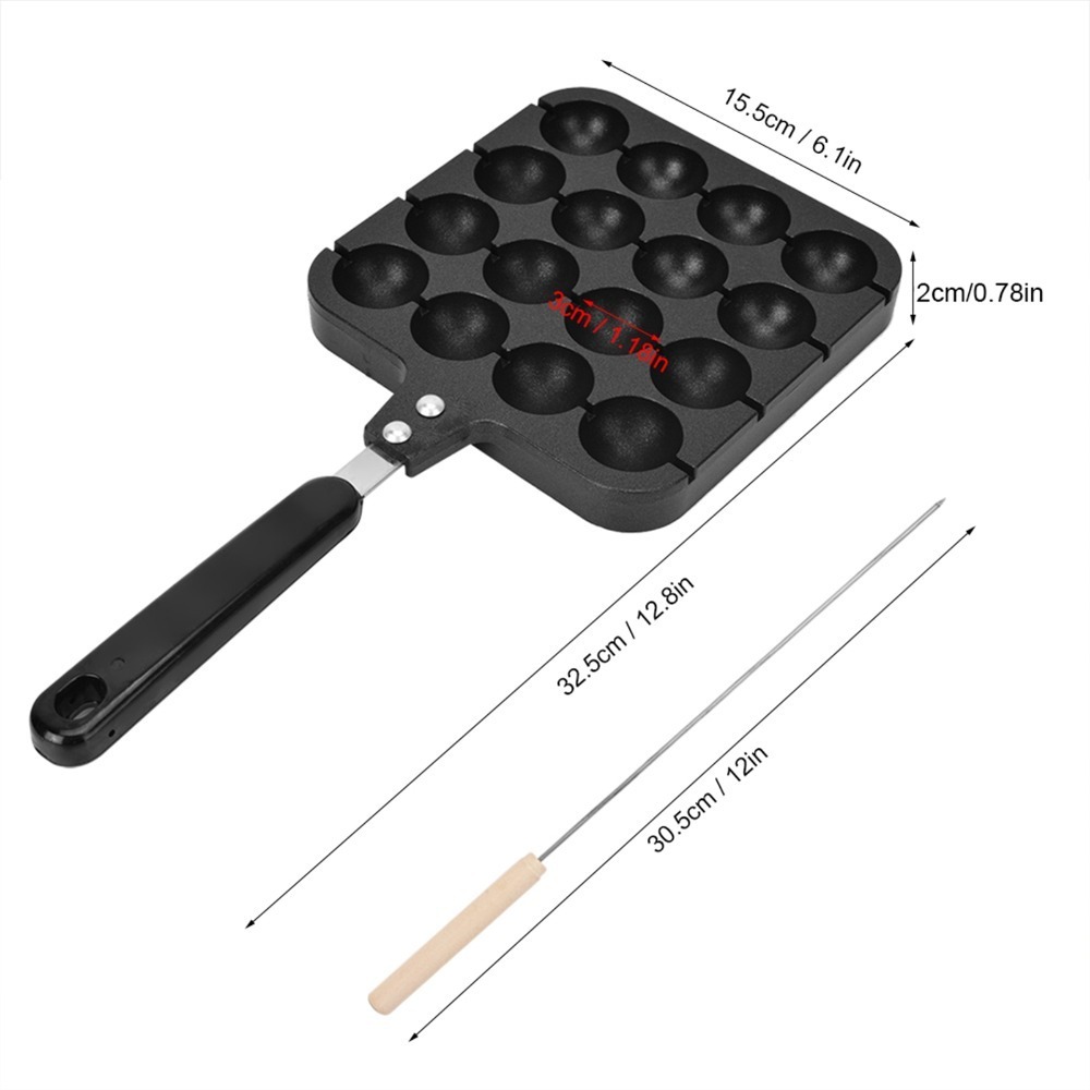Sartén para Takoyaki de Alumin - Takoyaki Pan Cast reseña y precio