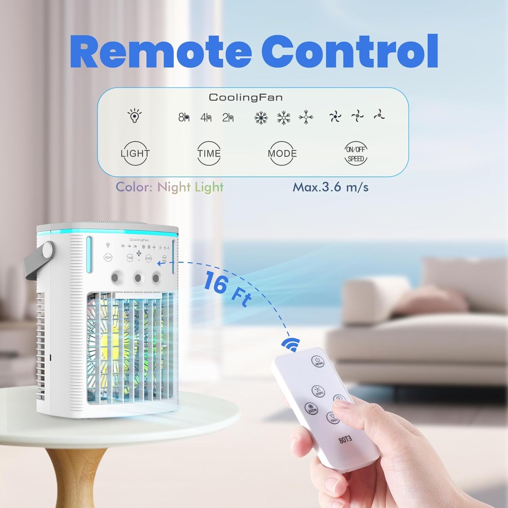 Enfriador de aire evaporativo  - Home Cooking Dishes reseña y precio
