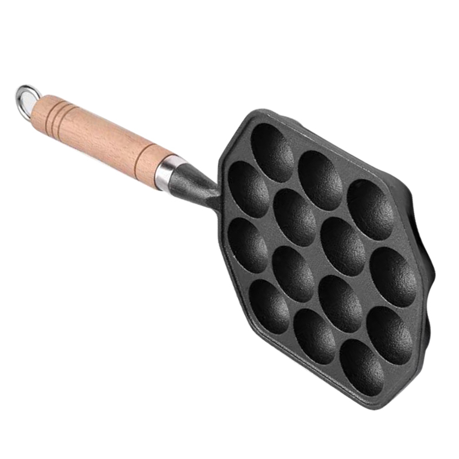 Sartén antiadherente de hierro - Takoyaki Pan Cast reseña y precio