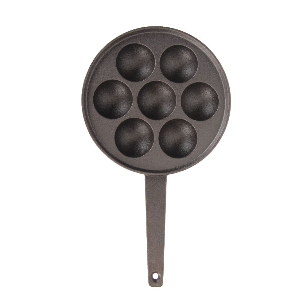Sartén de hierro fundido para  - Takoyaki Pan Cast reseña y precio