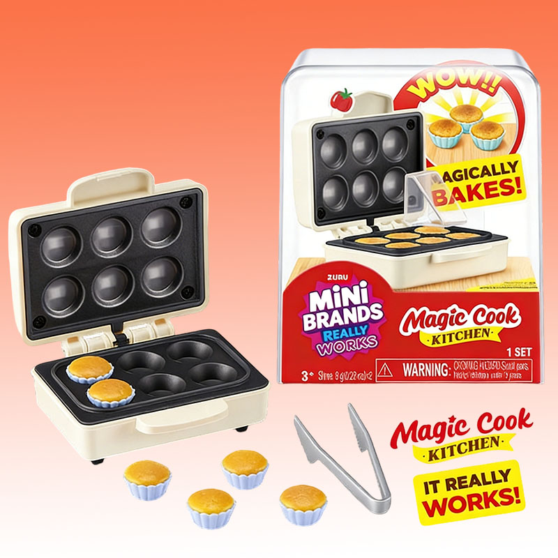 ZURU Mini Brands Magic Cook Ki - Home Cooking Meals reseña y precio