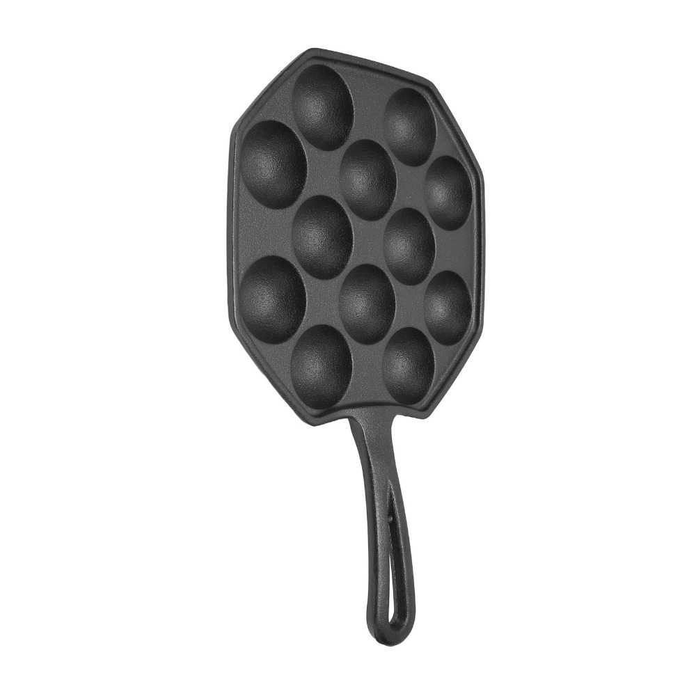Sartén de Hierro Fundido para  - Takoyaki Pan Cast reseña y precio