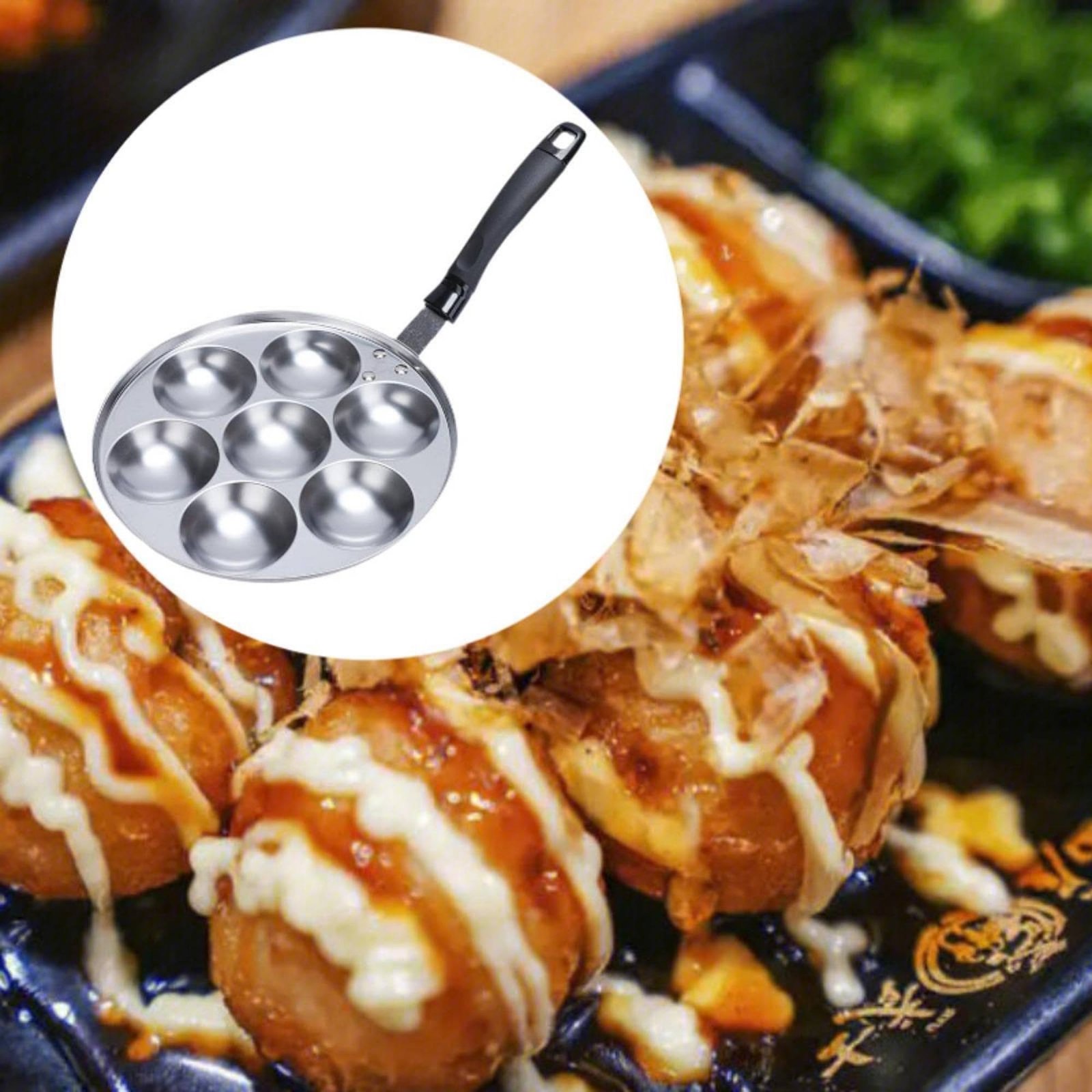 Sartén para Takoyaki Fácil de  - Takoyaki Pan Cast reseña y precio