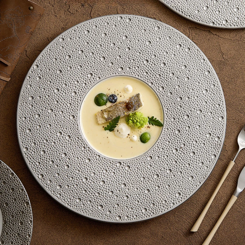 Plato de cena redondo de cerám - Home Cooking Meals reseña y precio