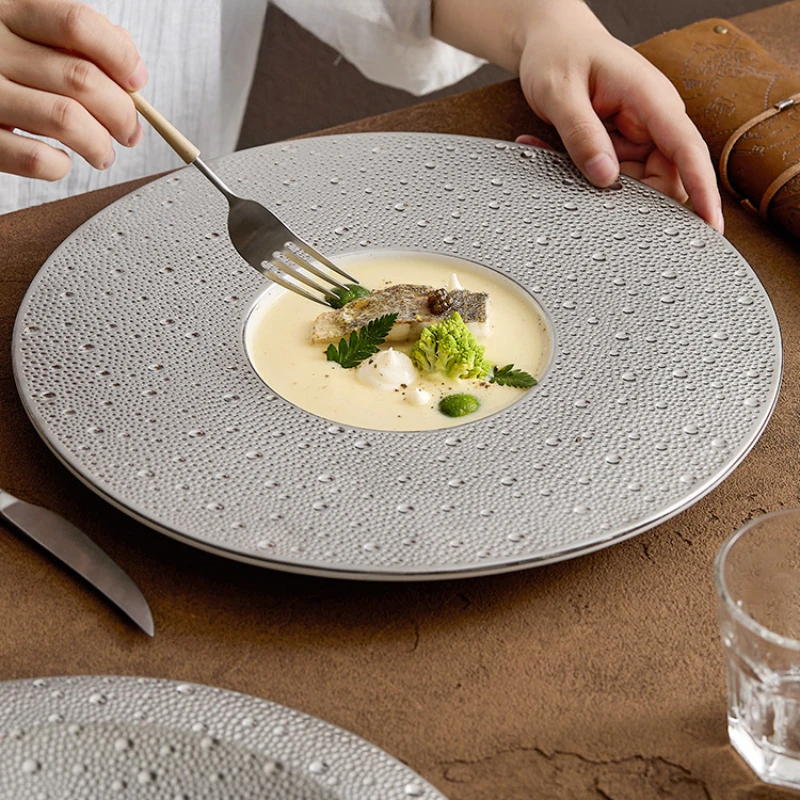 Plato de cena redondo de cerám - Home Cooking Meals reseña y precio
