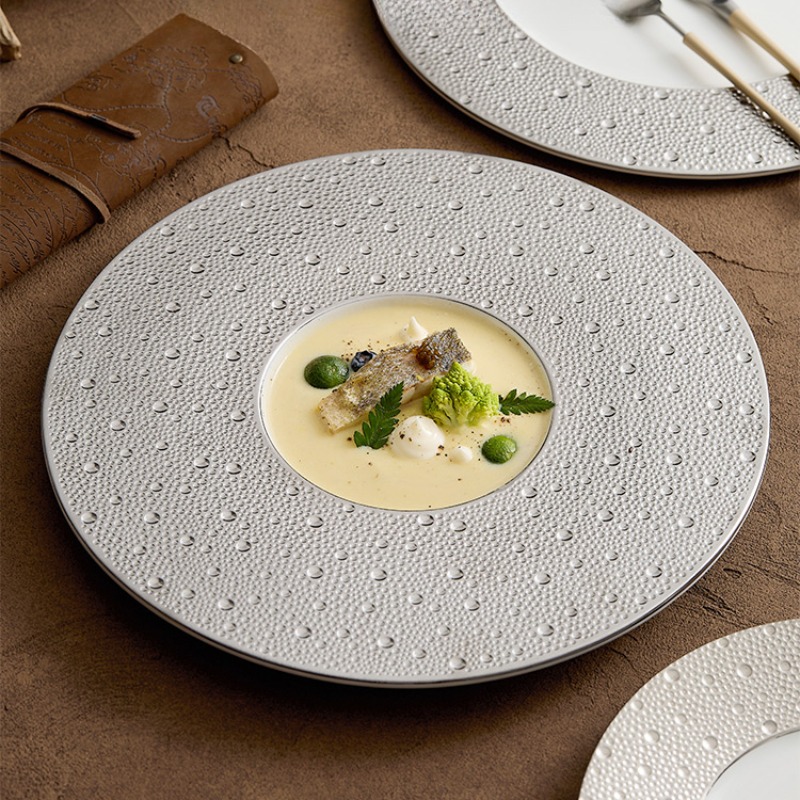 Plato de cena redondo de cerám - Home Cooking Meals reseña y precio
