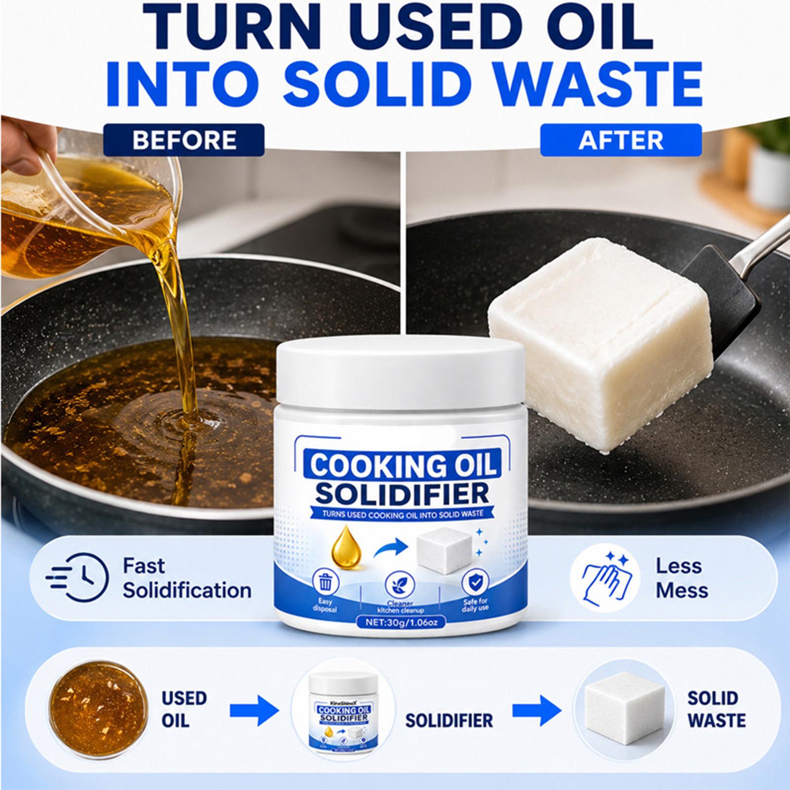 30g Solidificador de Aceite de - Home Cooking Meals reseña y precio
