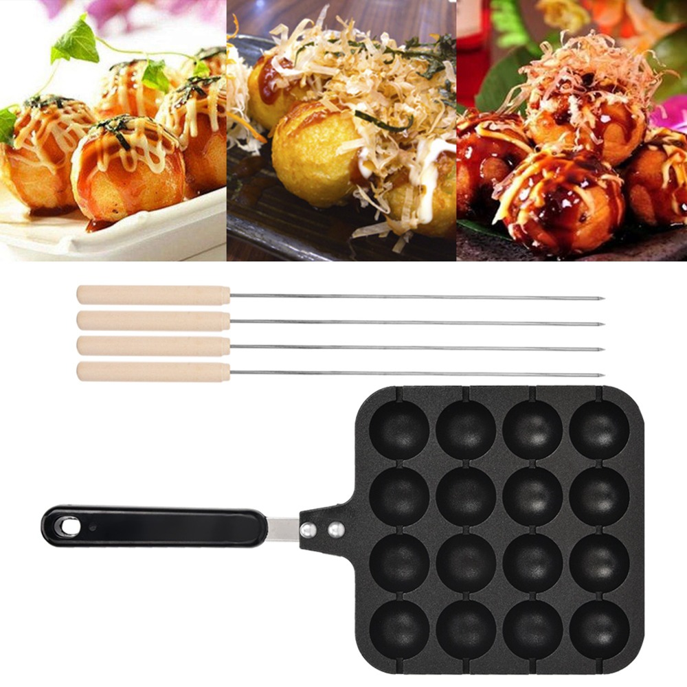 Sartén para Takoyaki de Alumin - Takoyaki Pan Cast reseña y precio