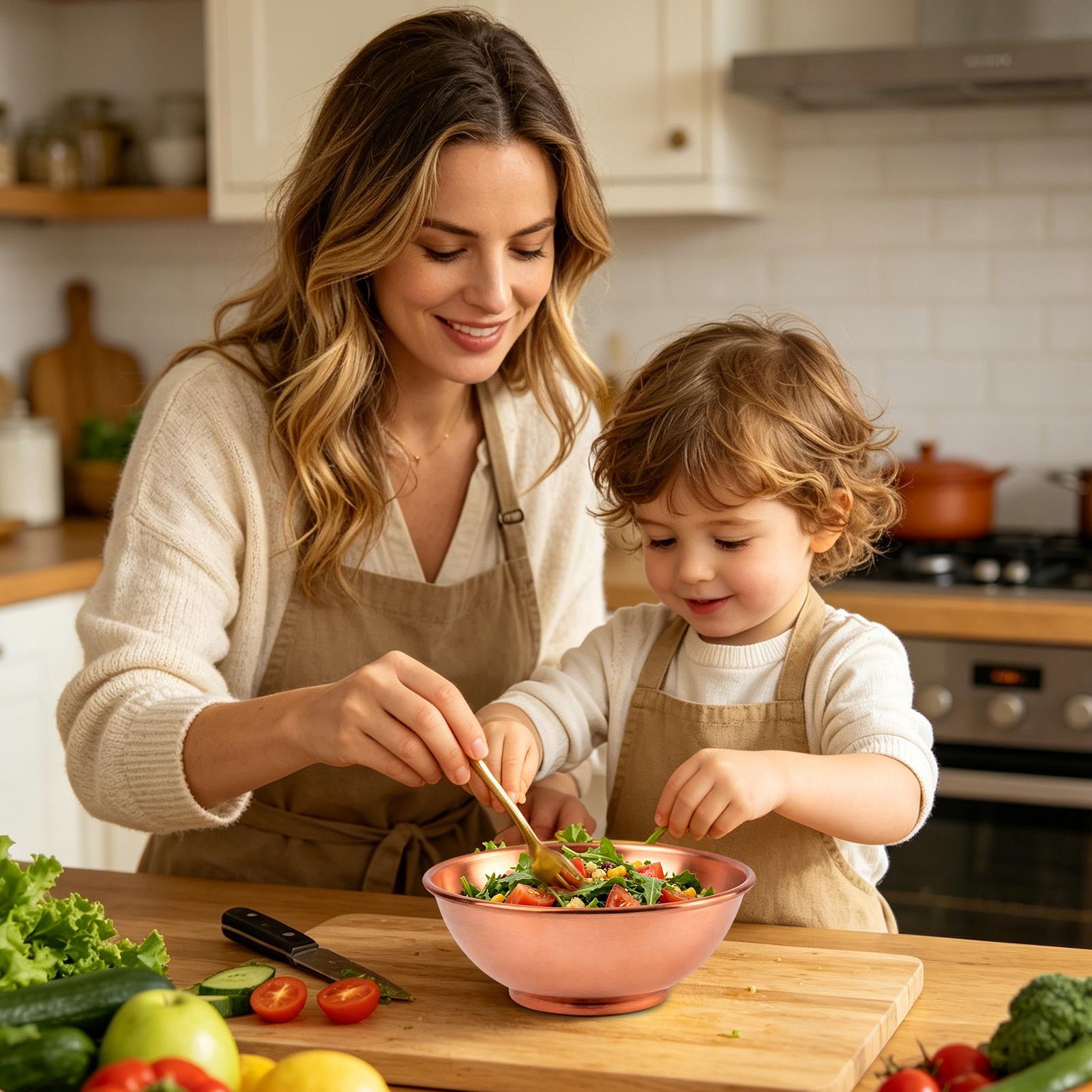 Cuencos de Cobre Grandes para  - Home Cooking Dishes reseña y precio