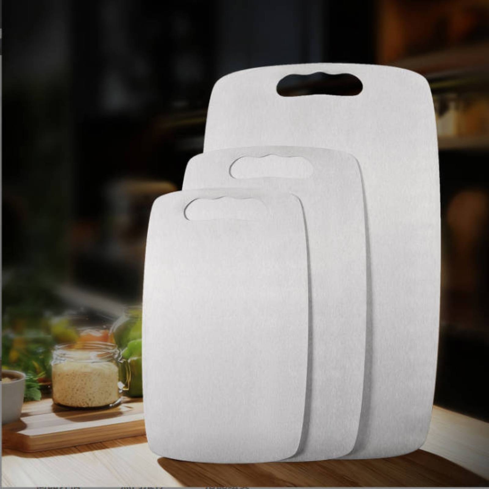 Tabla de cortar de acero inoxi - Home Cooking In reseña y precio