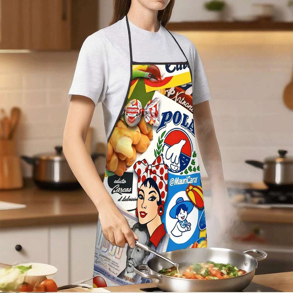 1 delantal divertido con temát - Home Cooking Cafe reseña y precio