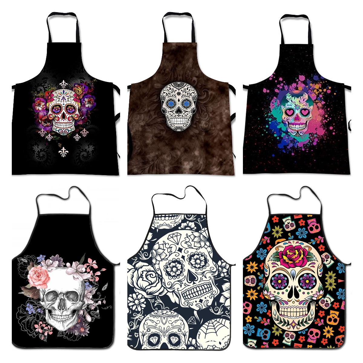 Delantal de cocina con calaver - Home Cooking Meals reseña y precio