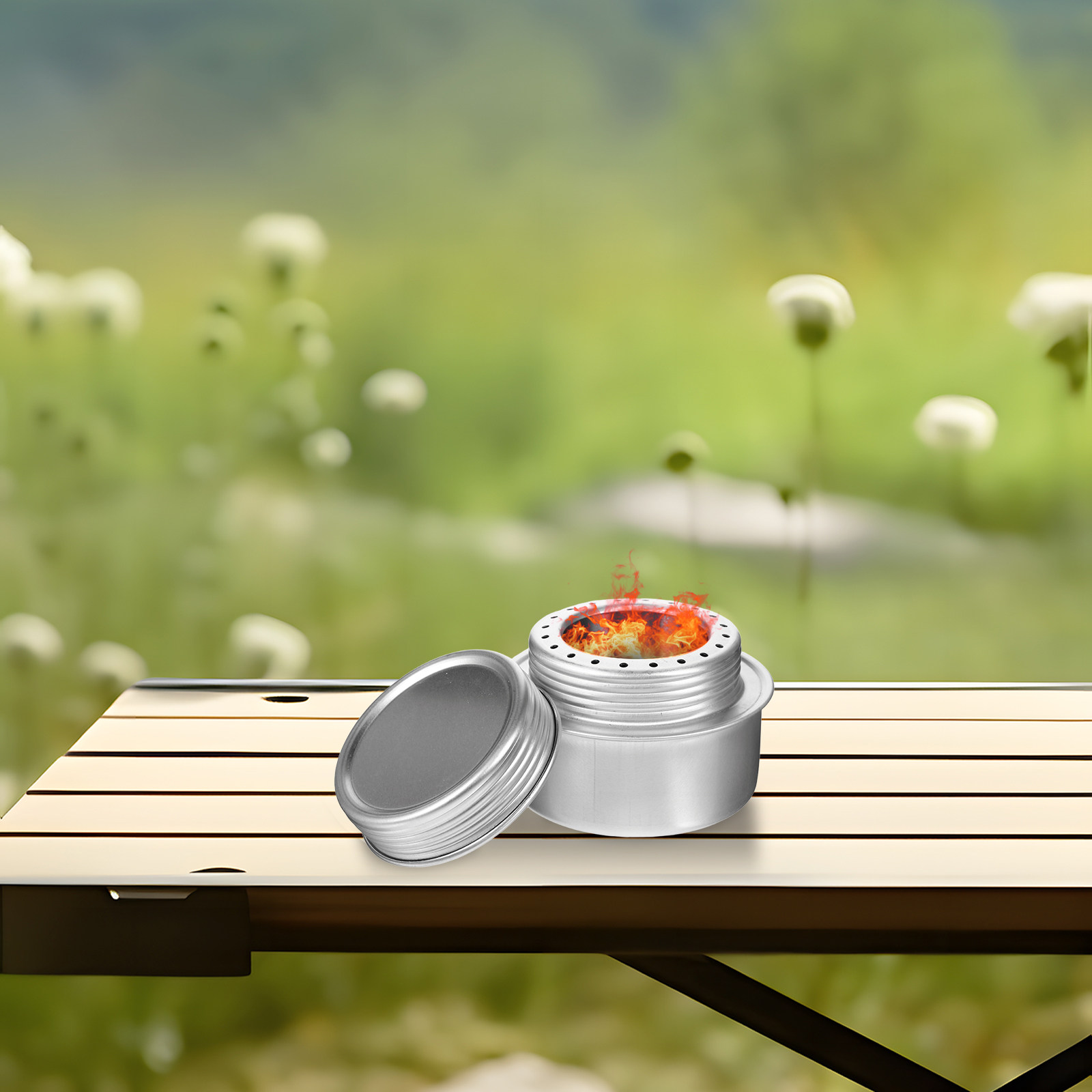 Estufa de Alcohol de Aluminio  - Home Cooking Heater reseña y precio