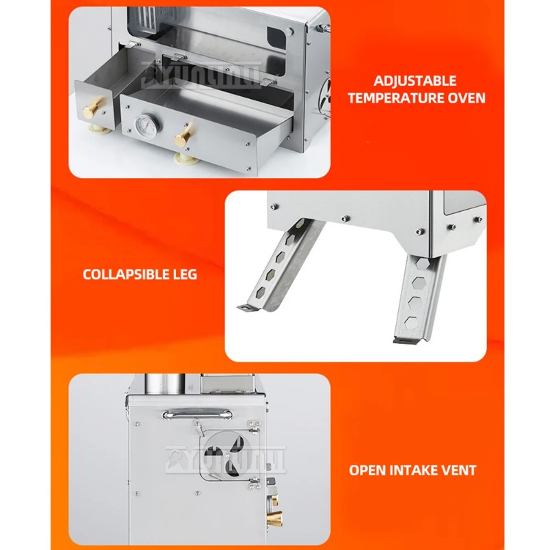 Calentador de leña portátil pa - Home Cooking Heater reseña y precio