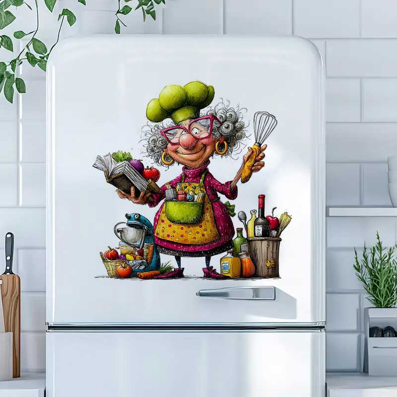 Calcomanías Divertidas con Dis - Home Cooking Meals reseña y precio