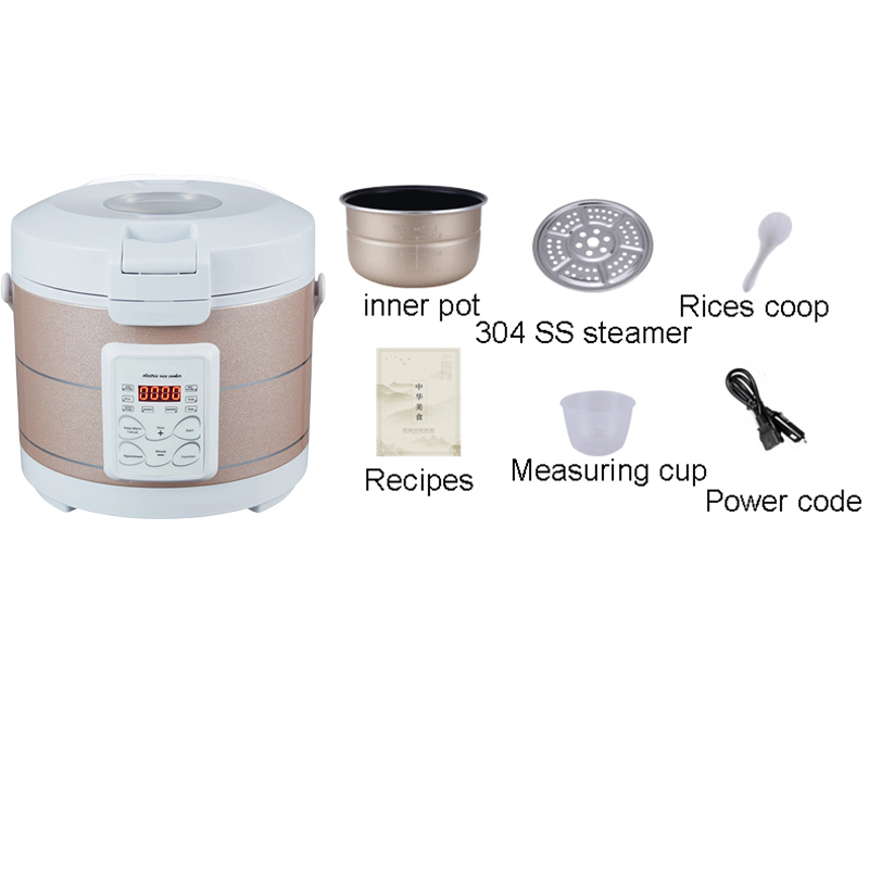 Olla arrocera de 12-24V 220V,  - Home Cooking Heater reseña y precio