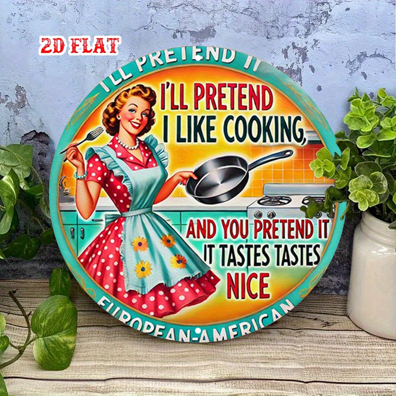 Letrero Decorativo de Metal Pl - Home Cooking Cafe reseña y precio