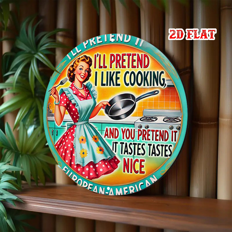 Letrero Decorativo de Metal Pl - Home Cooking Cafe reseña y precio